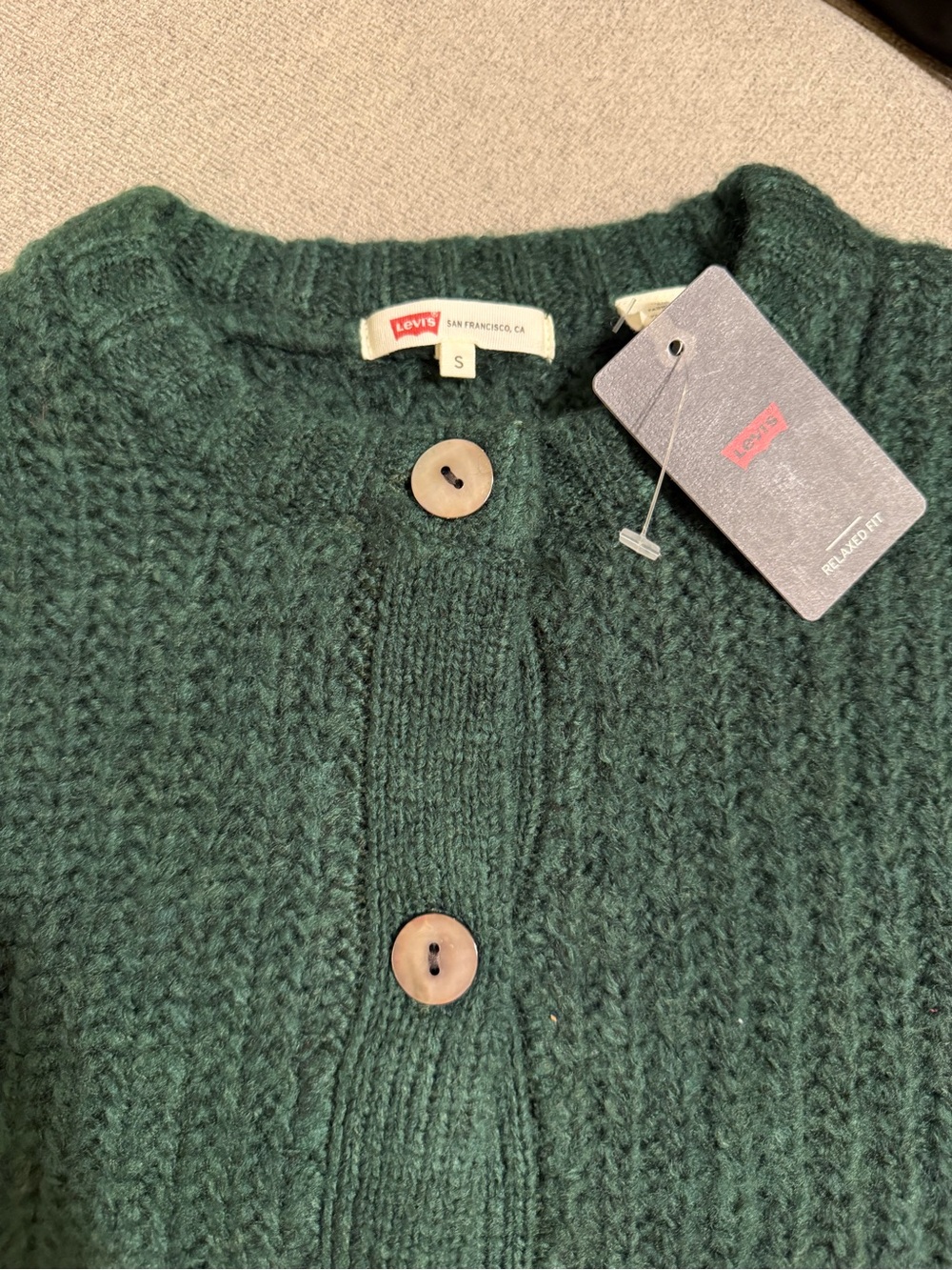 Luna Shell Button Cardigan - Picture 8 of 10